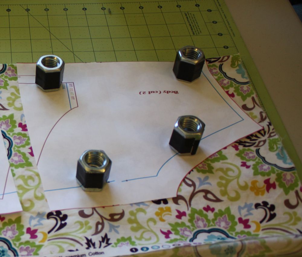 homemade fabric weights