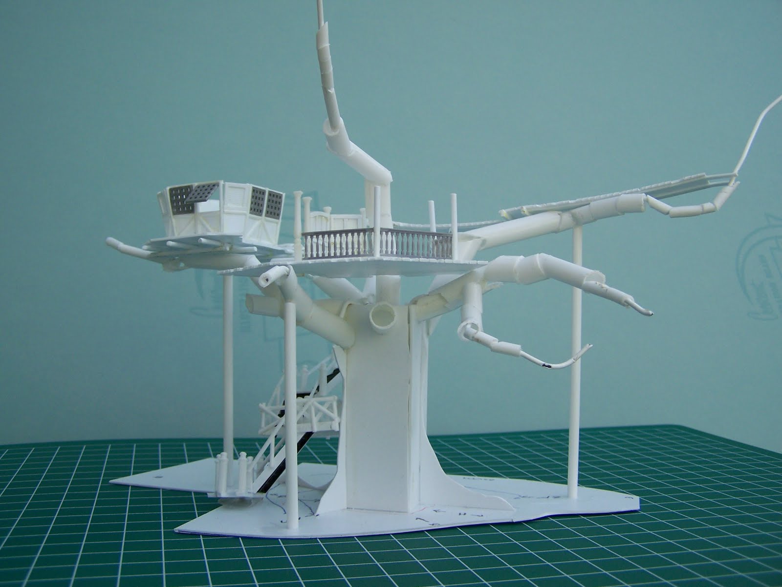 Tree house model Tree house model