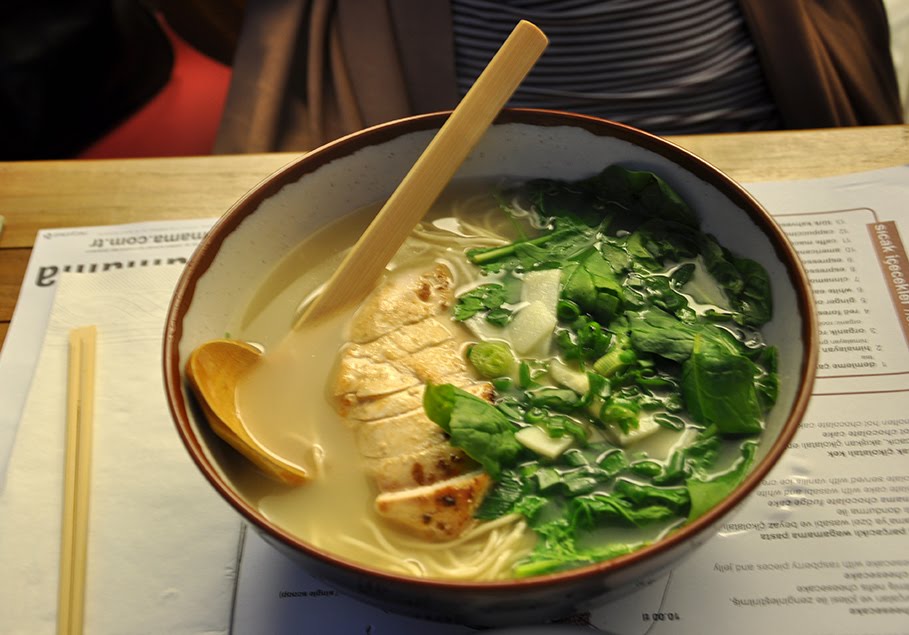 Breaking News Live From Life Walking Around Istanbul 1 Wagamama Kanyon Levent