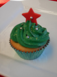 Christmas Tree Cupcake