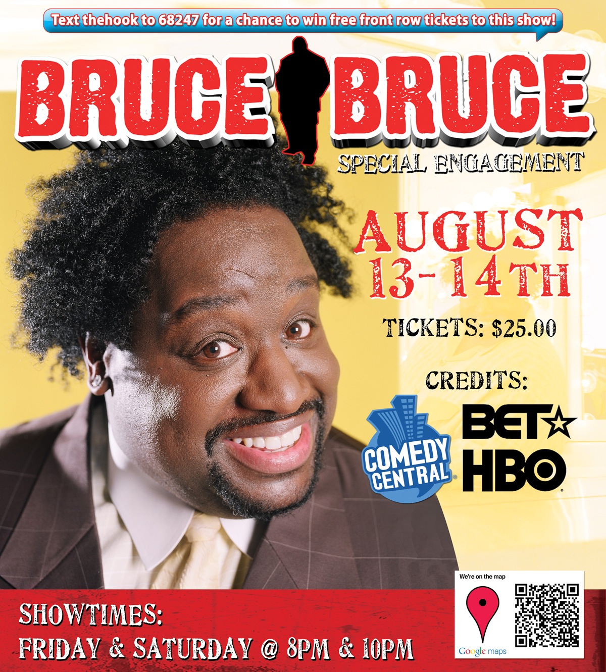 Off The Hook Comedy Club Bruce Bruce Returns To Off The Hook Comedy Club!