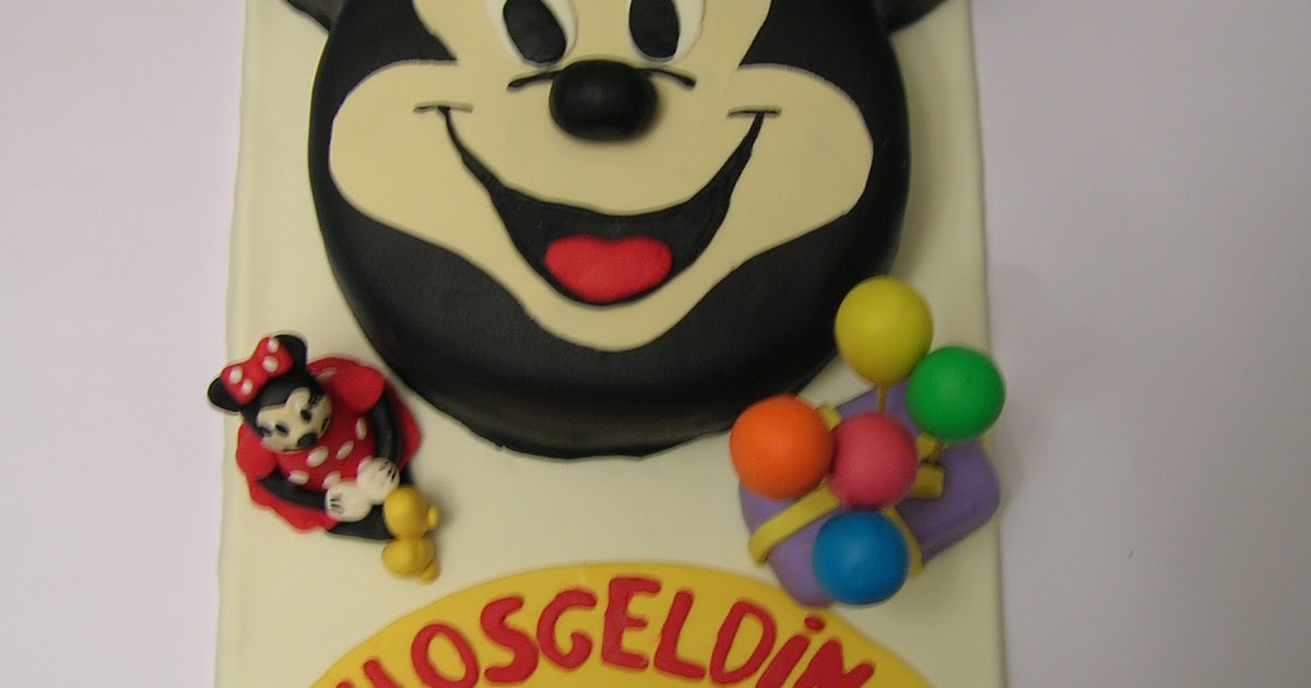 Renkli Tatlar Hayata Tat Katar Mickey Mouse Pasta
