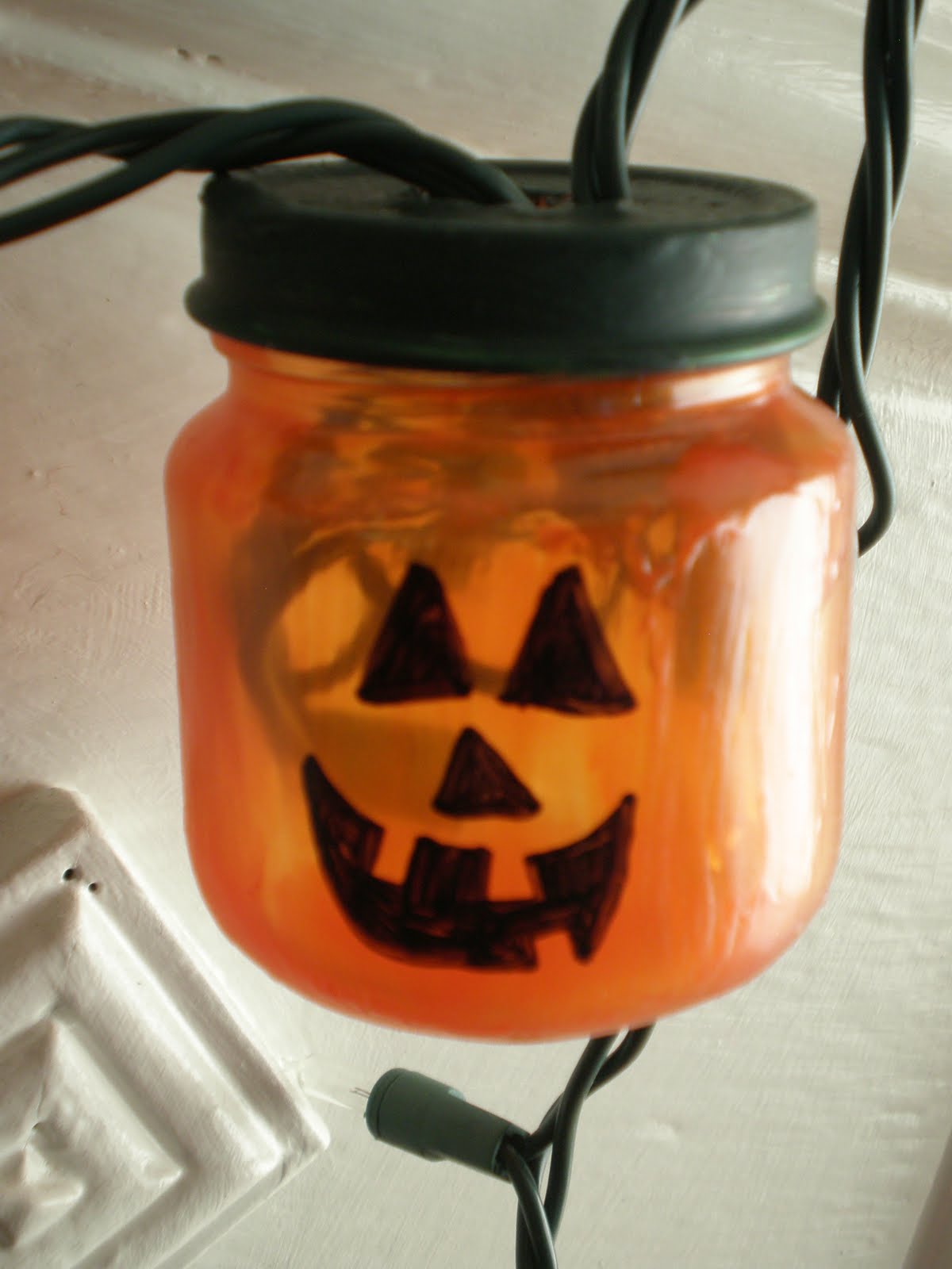 Dream Home Jack o lantern string lights