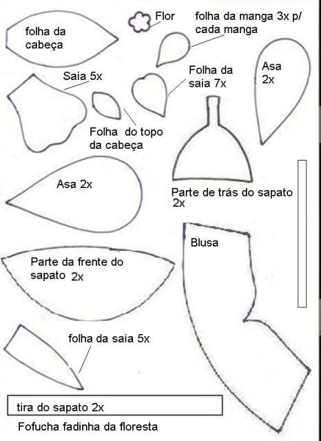 Fofuchas con patrón