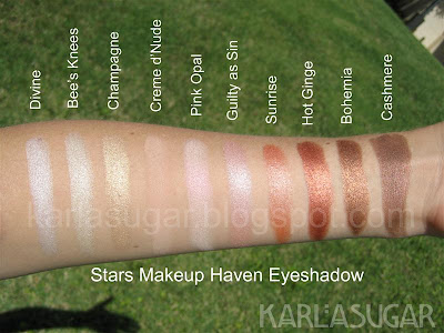 makeup lights. Stars Makeup Haven Eyeshadow