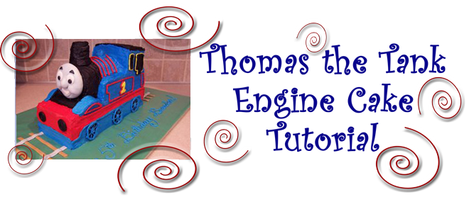Thomas the Tank Engine Cake Tutorial