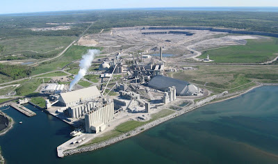 Manufactured landscapes: Cement plants