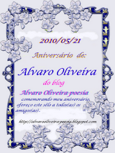 O SELO DE COMEMORAÇÃO DO ANIVERSÁRIO DO AMIGO ALVARO OLIVEIRA. OBRIGADA AMIGO