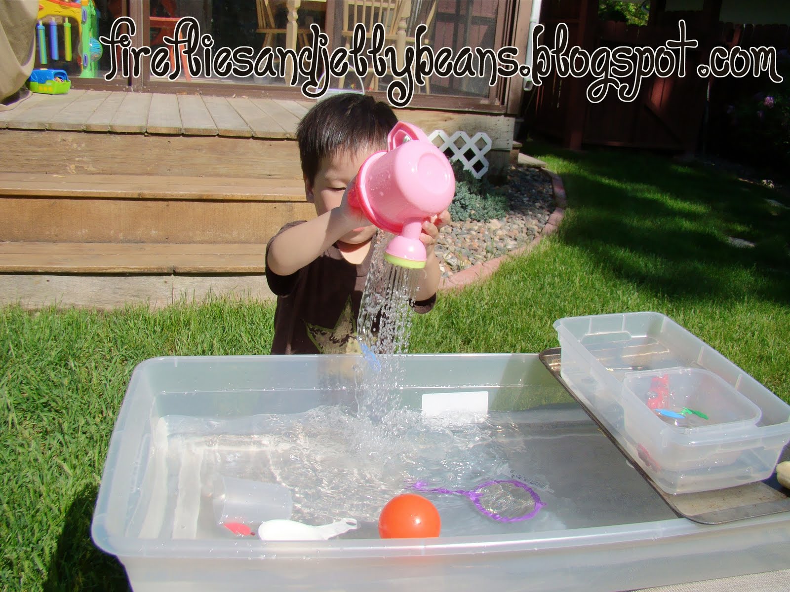 Fireflies and Jellybeans Make Your Own Water Table!
