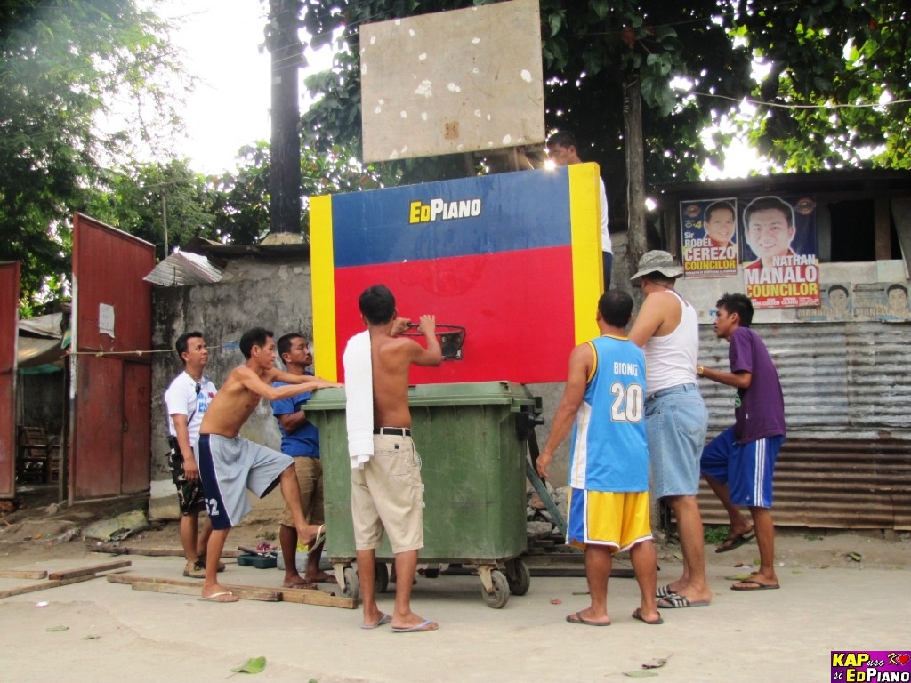 Brgy Santa Rita Olongapo City Basketball board for Sta. Rita Village