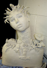 White Mermaid (unglazed)