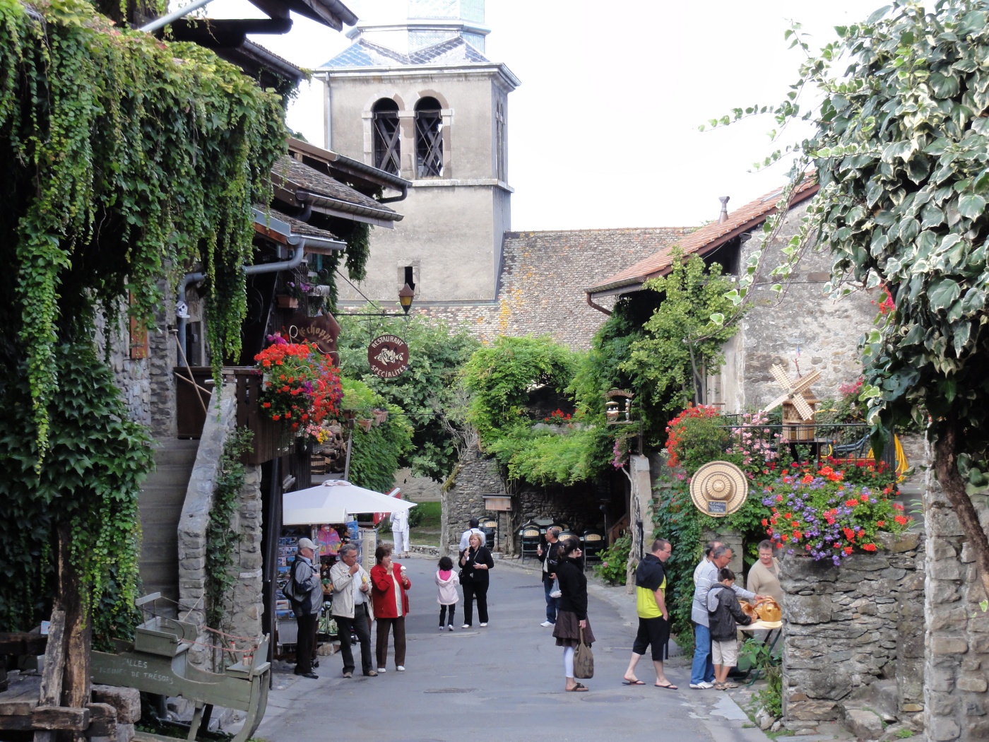 fond d'ecran gratuit village de france