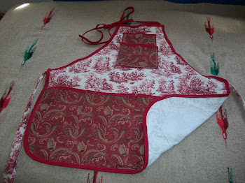 One of the first aprons I made