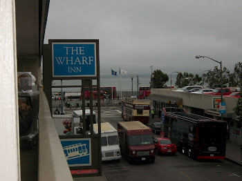 Looking to SF Bay from our hotel balcony