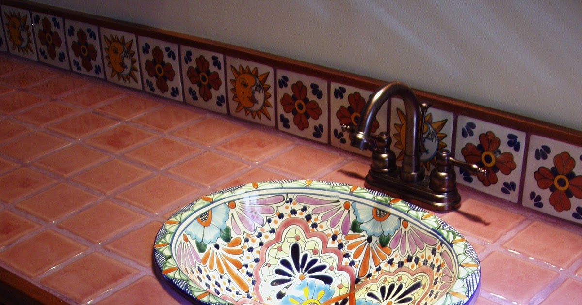 Flying Circus Studios Kurt J. Meyers Mahogany Vanity with Talavera Sink