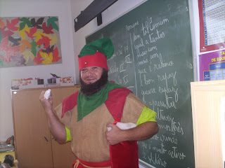 Vive-se o Natal na biblioteca da Escola Piloto