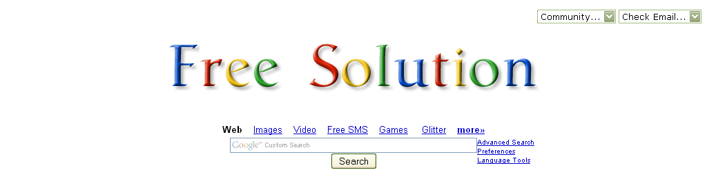 Free Solution Set Your Own Named Google Logo And Background