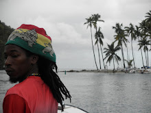 Our Rastafarian Watertaxi Man to Jalousie