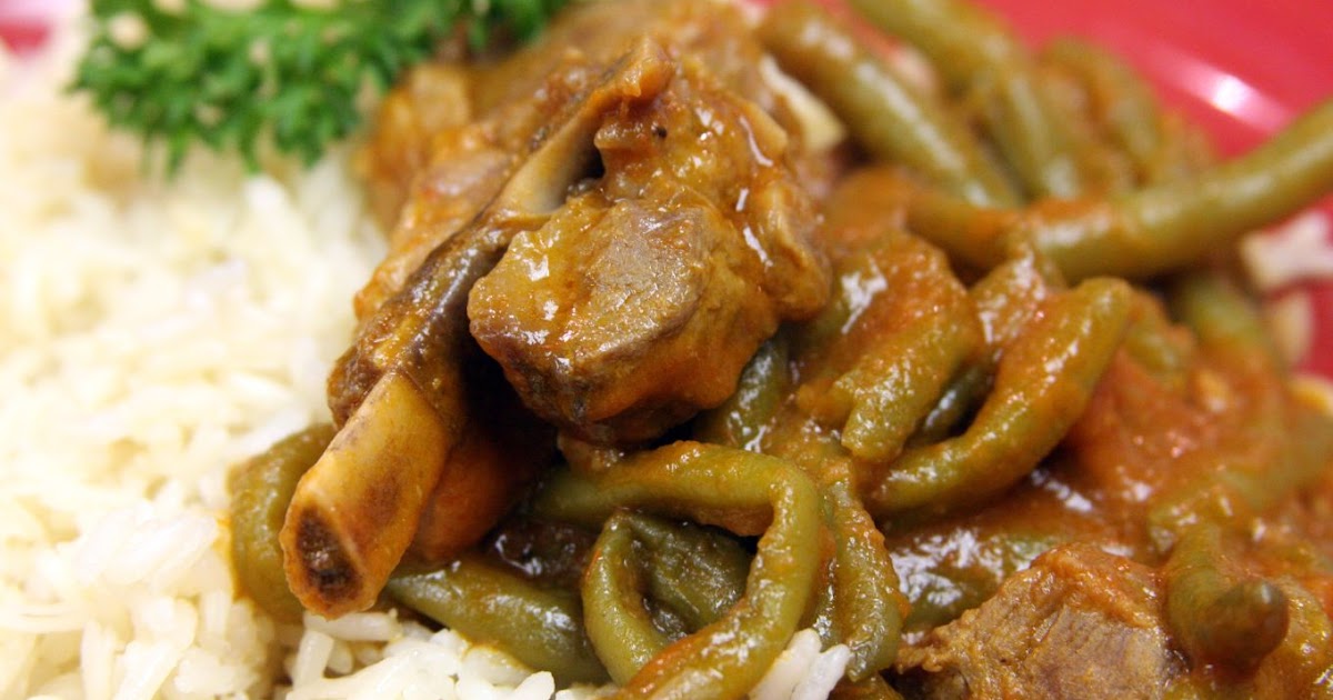 Check it out Lamb & Green Bean Stew