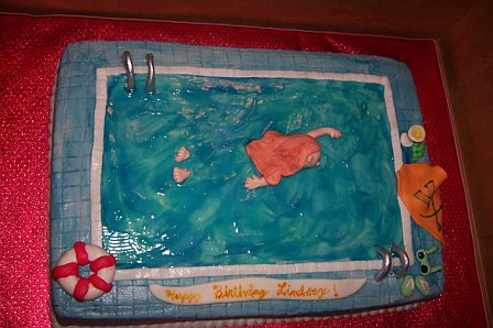 Lindsey's Pool cake