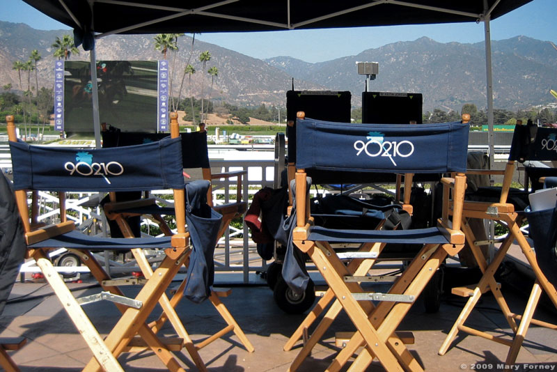 90210 shooting at Santa Anita