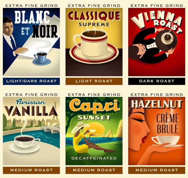 vintage drinking posters