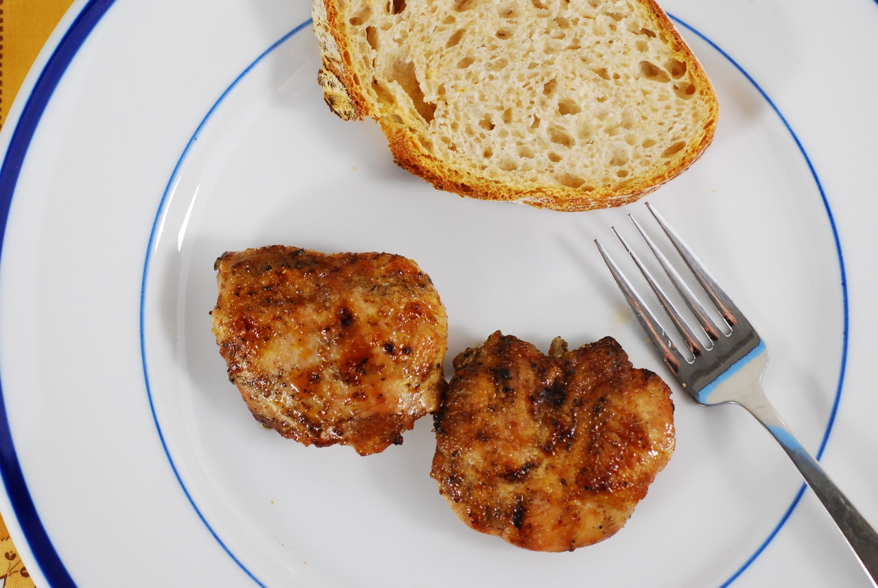 Know Whey Grilled Quail Breast with PomegranateMaple glaze