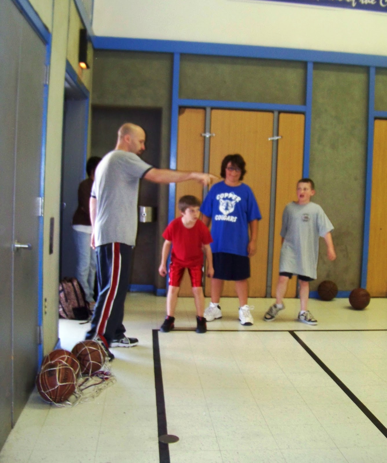 Copper Gazette Basketball Clinic for Copper 4th and 5th Grade Boys