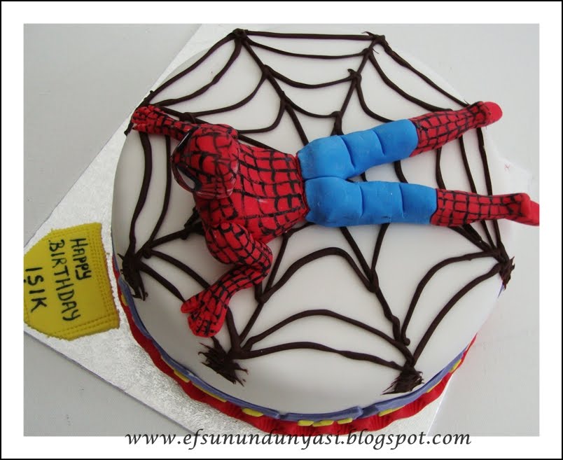 EFSUNUN DUNYASI Orumcek Adam Pastasi (Spider Man)