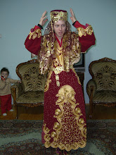 Ali in her henna outfit.
