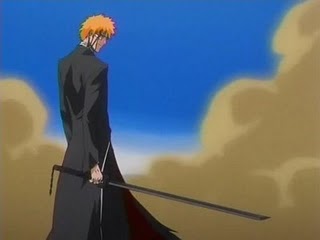 Anime World Kurosaki Ichigo Zanpakuto Tensa Zangetsu Bankai Sword Replica To see the zangetsu from the anime, see zangetsu (quincy powers). anime world blogger