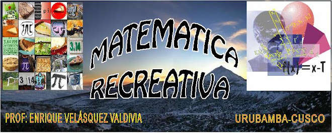 MATEMATICA RECREATIVA