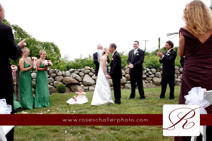 Rose Schaller Photo Janice and JP's Block Island Wedding at Lynn's Way