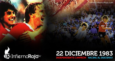Independiente campeon 1983 y el decenso de racing Independiente campeon 1983 y el decenso de racing