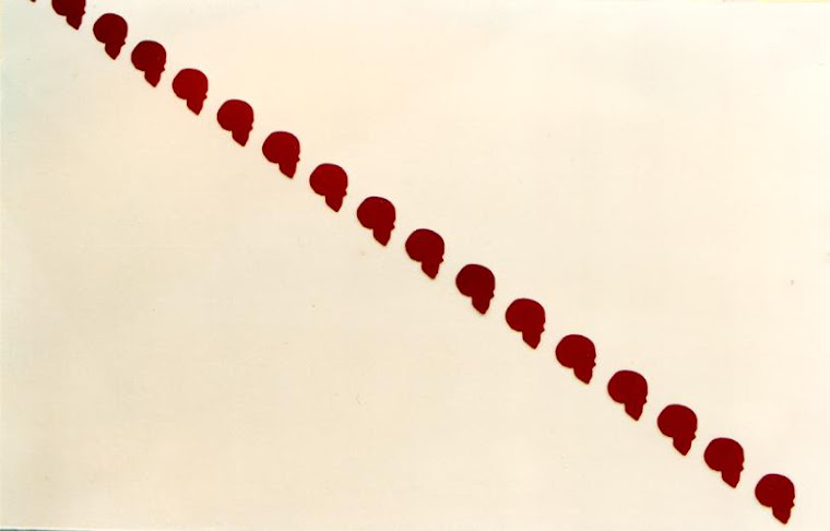 Celso Vitelli, "Expectatu", veludo s/papel corrugado, 1994