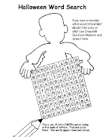 Halloween Word Search