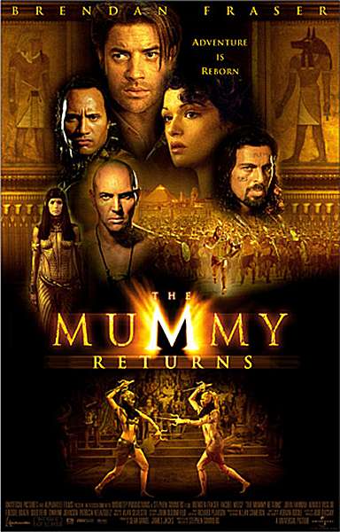 تحميل سلسلة افلام الاكشن والمغامرة المرعبة The Mummy بجميع اجزاءة مترجم بأعلى جودة نسخ BDrip .. Poster+the+mummy+returns
