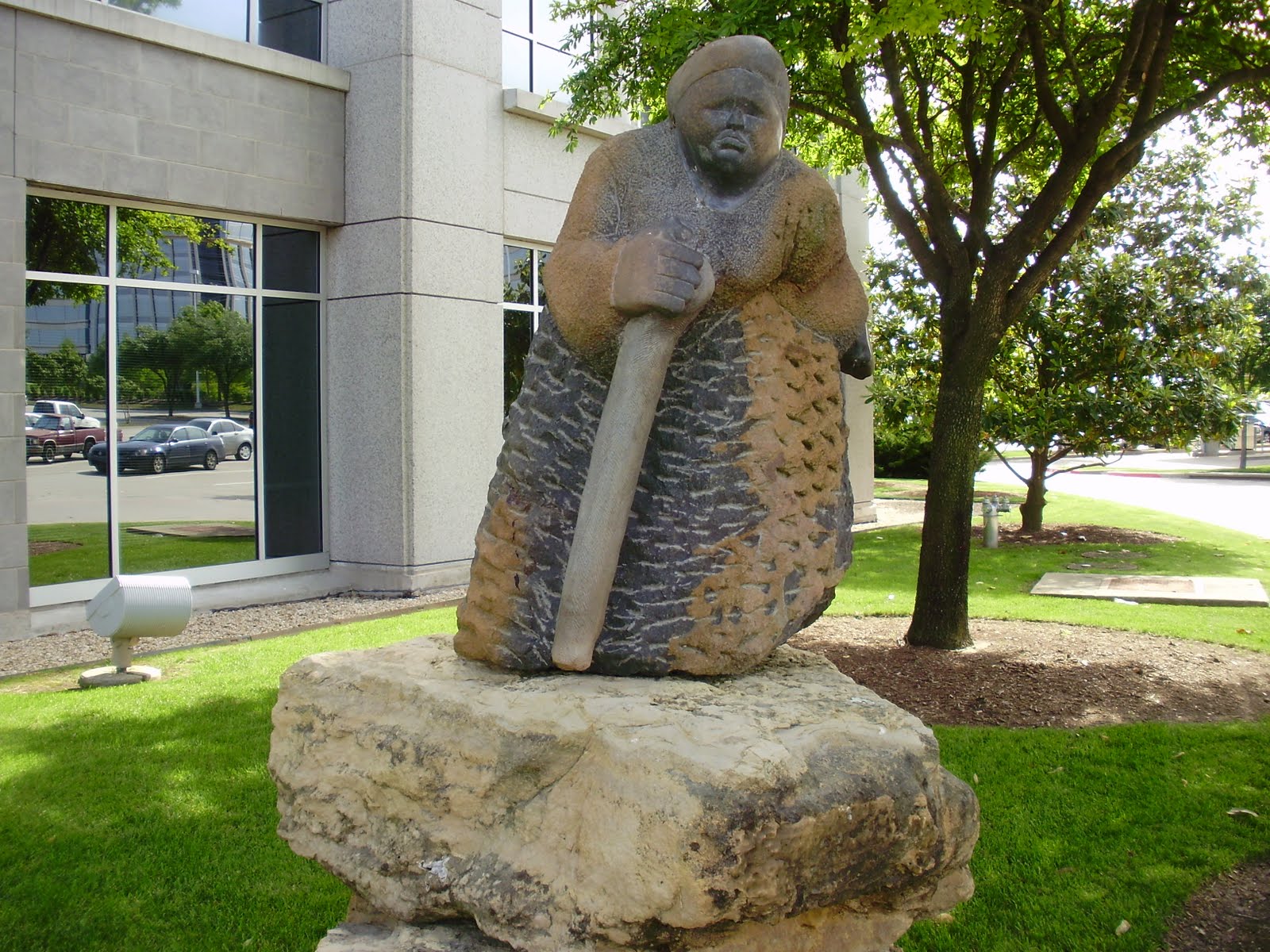 Life at 55 mph Texas Sculpture Garden in Frisco, Texas (click here for