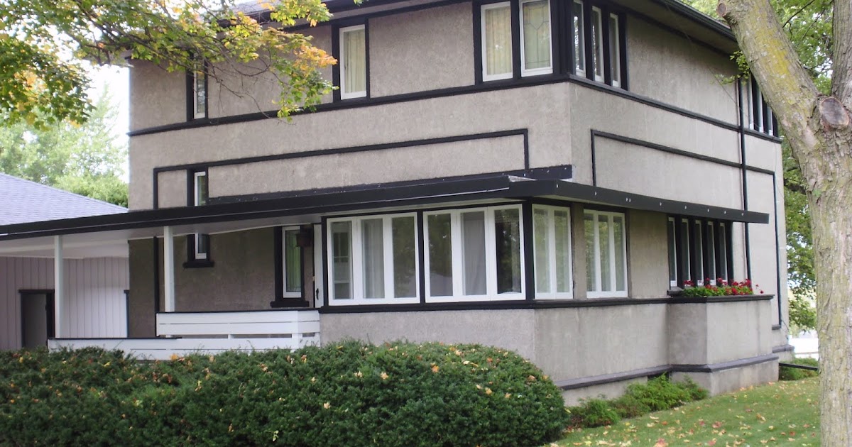 Life at 55 mph Delbert W. Meier House by Frank Lloyd Wright in Monona