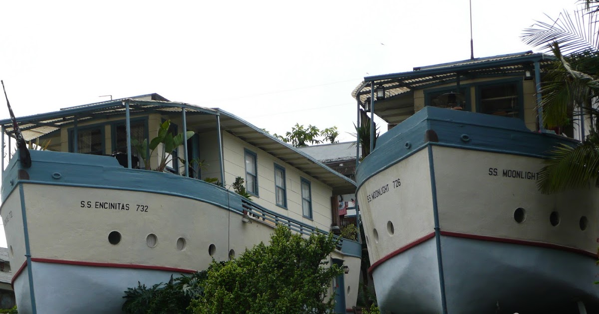 Life at 55 mph Boat Houses in Encinitas, California (click here for