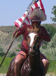 Sitting Bull w/ Captured American Flag