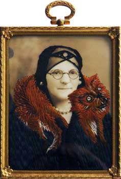 Christine Mauersberger Embroidery On Found Photographs