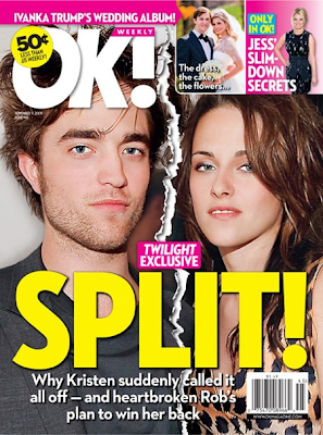 Kristen Stewart rompe con Robert Pattinson