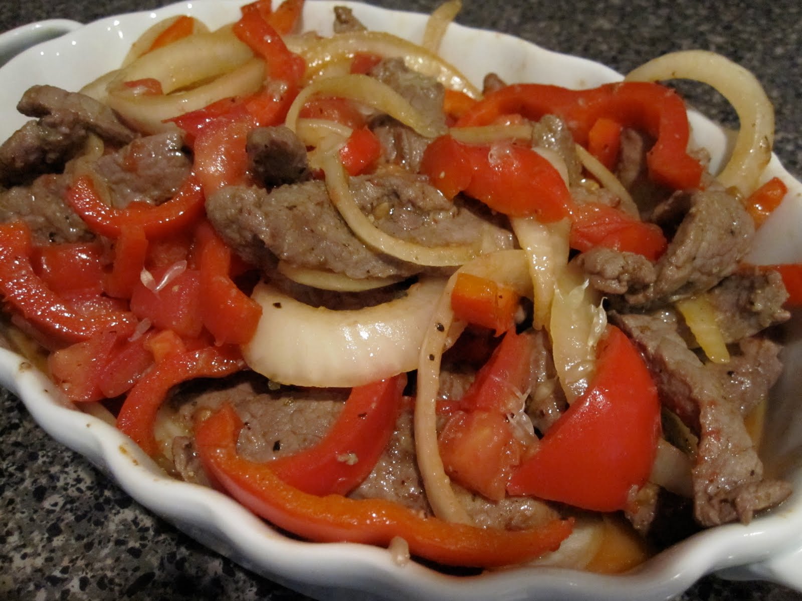 Cooking with Mrs Sea Monster Fajitas