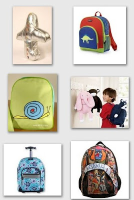 backpack collage