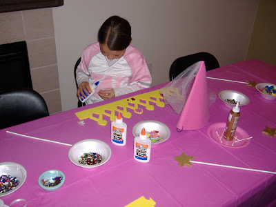 Tutus and Twirls crown decorating
