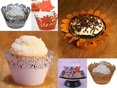 cupcake wrapper collage