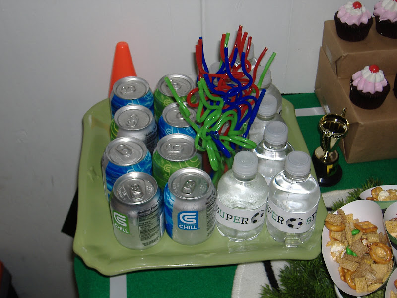 soccer party drinks