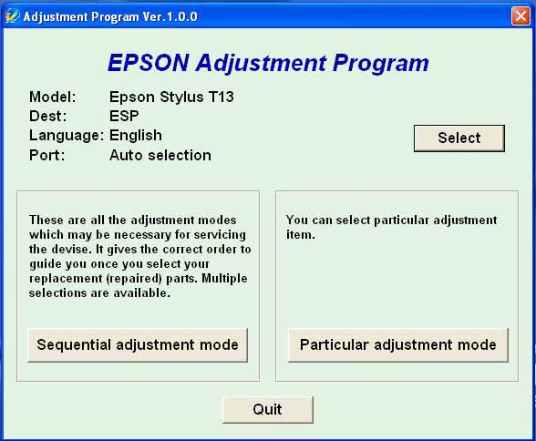 Download Resetter Epson T13 Tx121 Dan T1100 Infomedia
