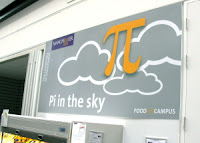 Pi in the Sky restaurant sign